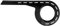 Hebie 2081203000 Kettenschutz, schwarz, 40 x 20 x 20 cm