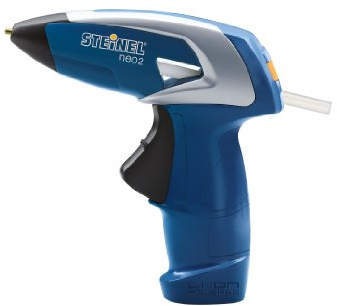 Steinel neo 2 - cordless hot glue gun incl. 3 glue sticks 7 mm, glue pen, 3.6 V Li-Ion battery, incl. USB charging cable