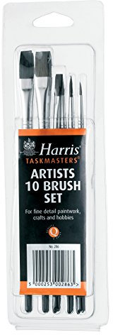 Harris 286 Artists Brush Set (Pack of 10)