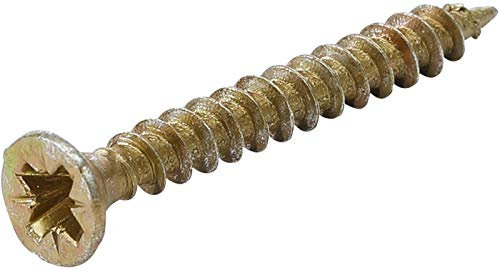 BGS Diy 80961 - Vis multifonctions - cruciforme PZ2-3,5 x 30 mm - 250 pièces