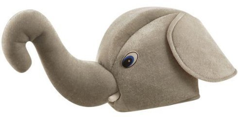 Henbrandt Elephant Hat Fancy Dress Accessory - Adults Animal Costume Headwear Novelty - One Size