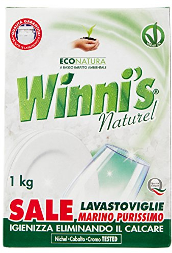 Winni's - Sale Lavastoviglie, Marino Purissimo - 6 pezzi da 1 kg [6 kg]