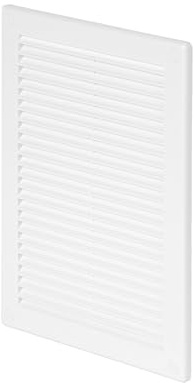 coperchio griglia di ventilazione di 180 x 250 mm copertura bianca di cerchio
