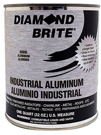 Diamond Brite Paint 46000 1 Quart Aluminum Paint