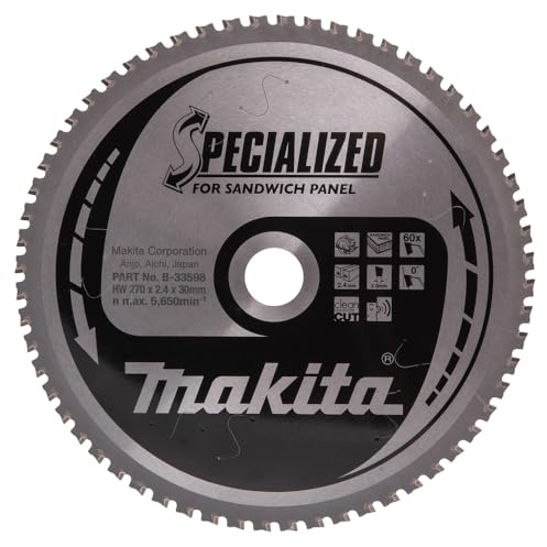 Makita spécialisés saege feuilles, 270 x 30 mm 60-tooth, 33598