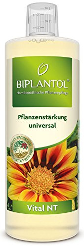 BIPLANTOL® Vital NT - 250 ml Konzentrat | Universelles biologisches Pflanzenstärkungsmittel | Hochkonzentrierte Pflanzenpflege & Blattpflege | Gesunderhaltung & Regeneration von Pflanzen aller Art