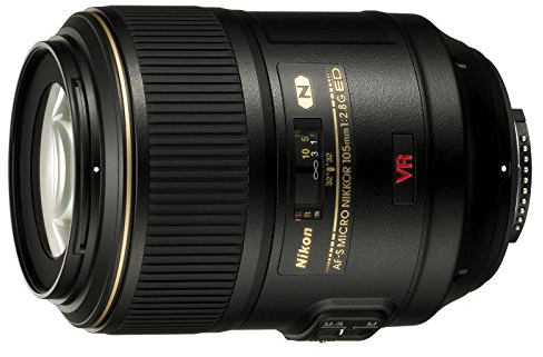 Nikon Obiettivo Nikkor AF-S VR II Micro-Nikkor 105 mm f/2.8G IF-ED, Nero [Nital Card: 4 Anni di Garanzia]