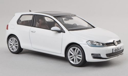 VW Golf VII, Weiss, 0, Modellauto, Fertigmodell, Herpa 1:43