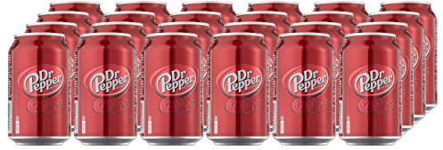 Dr. Pepper 24 x 330 ml. brausendes Softgetränk mit Fruchtaroma