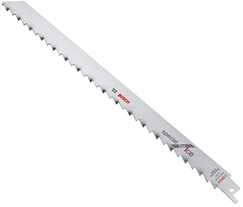 Bosch Professional 5 unidades Hoja de sierra sable S 1211 K Special for Ice, para material congelado, 300 x 19 x 1.25 mm, accesorio de sierra sable
