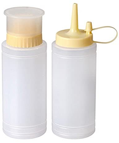 FACKELMANN 44972 Dekorierflaschen, Kunststoff, Mehrfarbig, 2 Einheiten