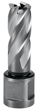 Ruko 108218 - Broca hueca HSS, vástago Weldon, profundidad 30 mm (18 mm)