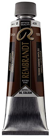 REMBRANDT 1074092 Farböl Burn Umber, Gebranntes Umbra, Einheitsgröße