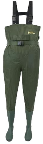 Michigan Nylon Chest Waders Including Belt - OLIVE SIZE 12