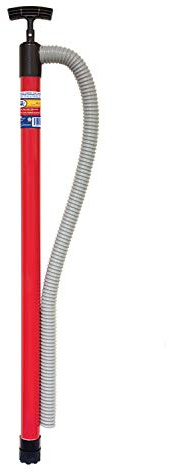 King Innovation 48036 Siphon King 36 in. Utility Hand Pump with 36 in. Hose, Self-Priming Utility Pump for Water Removal