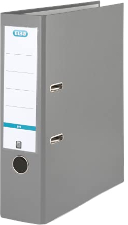 Elba Ordner A4, smart Pro, 8 cm breit, Kunststoff außen, grau
