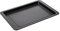 Zenker 7509 Plaque à pizza, plaque rectangle pour pizza maison, Acier, Noir, 42 x 29 x 2,5 cm
