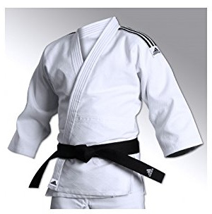 adidas Kimono de judo, Blanco, 160