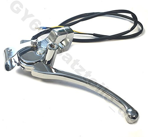 LEFT BRAKE LEVER FOR RETRO VINTAGE STYLE CHINESE SCOOTER ZN50QT-E ZN125T-H GY6 4STROKE SCOOTER QT-E ZNEN LANCE BMS TNG BENZHOU BELLO