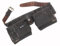 Blue Spot 16335 Werkzeuggürtel, 2 Taschen, geöltes Leder