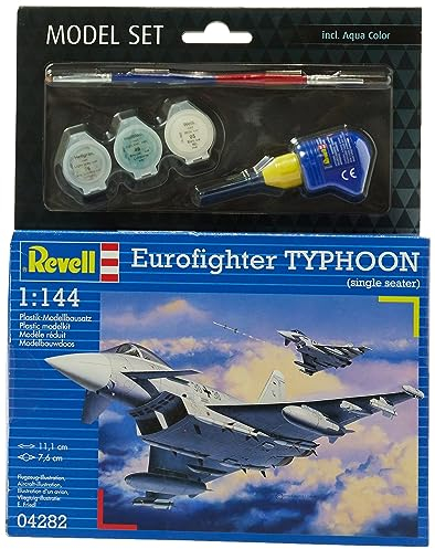 Revell Modellbausatz 64282 - Model Set Eurofighter Typhoon im Maßstab 1:144