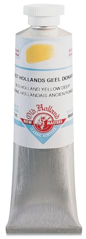 Old Holland : New Masters Classic Acrylic Paint : 60ml : Old Holland : Yellow Deep