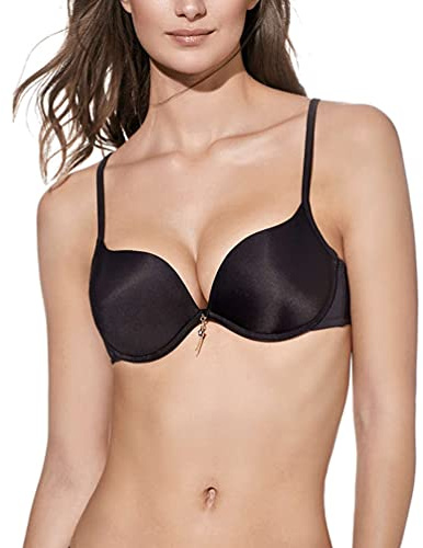 Selene, Sujetador Mujer con Escote en V, Aros y Copas Doble Push-Up, Colección Raquel