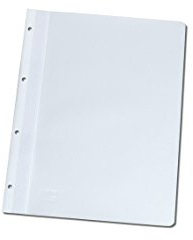 20 Ablage-Schnellhefter/Archiv-Hefter mit Lochung zum Abheften/Farbe: weiß