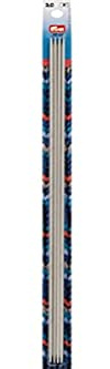 Prym Strumpfstricknadeln ALU 40 cm 3,00 mm Grau Agujas de Tejer, Aluminio, Gris, 3,0 mm
