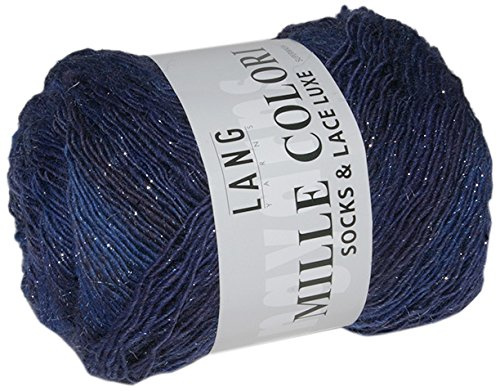 Lang Yarns-Gomitolo di Lana/Nylon/Poliestere per Calze e Pizzo Mille Colori Luxe-35