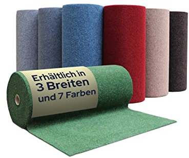 Primaflor Premium Rasenteppich GREEN – Grün - 1,33m x 1,00m | Outdoor Bodenbelag | KunstPremium Rasenteppich GREEN Meterware | wetterfest & schnelltrocknend