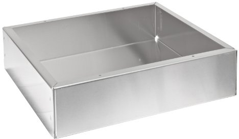 Bud Industries AC-1422 Aluminum Chassis 17 L x 10 W x 5 D, Natural