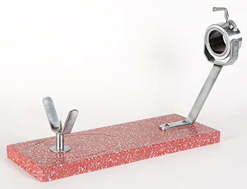 Support à Jambon Jabugo Pivotant Roxton Rouge/Cuir Buarfe Rioja