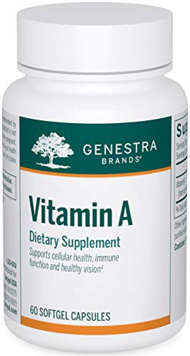 Genestra Brands Vitamin A | Helps Maintain Eyesight, Skin Membranes and Immune Function | 60 Capsules