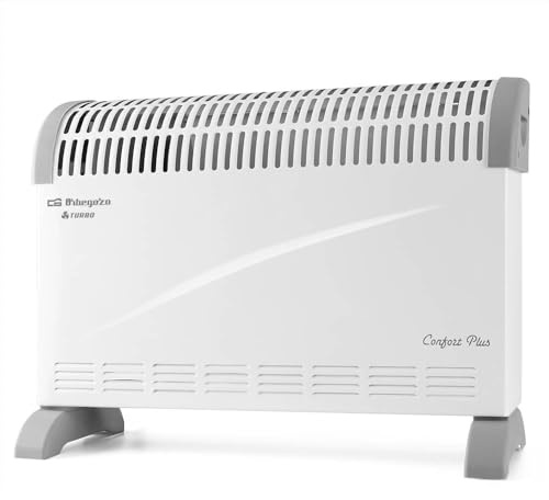 Orbegozo CV 2300 A - Convector, 3 niveles de potencia, termostato regulable, asas de transporte, 2000 W
