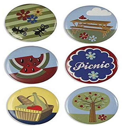 Karen Foster Design Scrapbooking Image Brads, Picnic