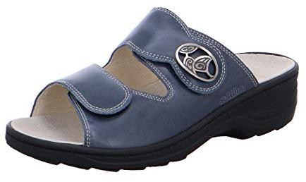 Fidelio Da. Pantoffel Fußbett Komfort Pantoletten für Damen