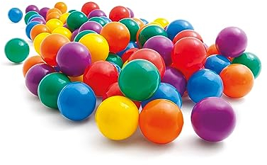 Intex 49600NP - Fun Ballz, Durchmesser 8 cm, 100 Stück, Polypack