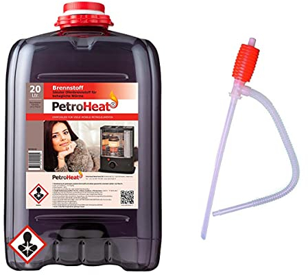 Petroleum Kanister, für eine saubere Verbrennung - 20l Liter mit Handpumpe