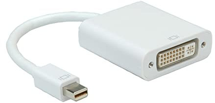 ROLINE Adaptador Mini DisplayPort-DVI, Mini DP Macho - DVI Hembra