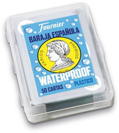 Fournier-Baraja Española de Cartas Waterproof de Plástico para piscina y playa, color no aplica (1045928)
