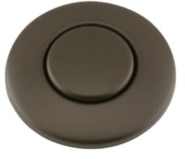 InSinkErator STC-ORB SinkTop Switch Push Button, 1 X 1 3/4, Oil Rubbed Bronze