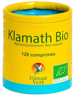 Flamant Vert Klamath BIO Micro Algues AFA 120 Comprimés de 500 mg
