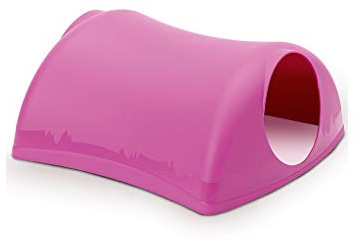Lixit® Critter Hollow Igloo Hidaway Home for Guinea Pigs, Chinchillas, Rats and Other Small Animals (Pink, 1 Pack)