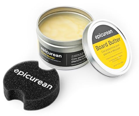 Epicurean Board Butter - Cutting Board and Utensil Conditioning and Restoring Formula, Made in the USA