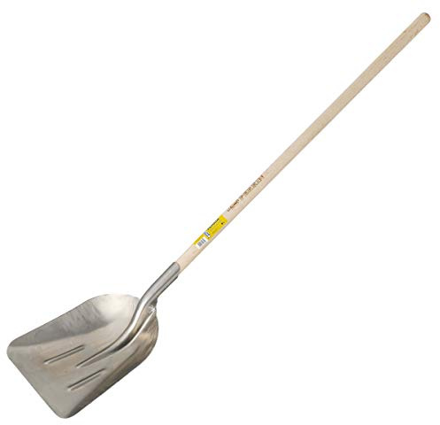 Outils Perrin Pelle Rendement Aluminium Emmanché Bois Droit 110, 39cm x 34cm