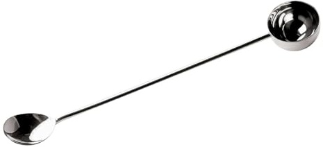 Frieling Coffee Spoon & Stirrer - 2-Tablespoon, Silver, 11-Inch Handle - Stainless Steel Measuring Scoop & French Press Stirring Spoon, Dishwasher Safe