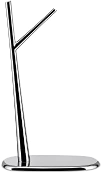 Alessi Bananenhalter Dear Charlie, Edelstahl, Silber, 17.5 x 17.5 x 17 cm