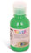 PRIMO Textilfarbe | permanente Stoff-Mal-Farbe in 125 ml Flasche mit Dosierverschluss | Waschmaschinenfest | Airbrush-fähig (grün)
