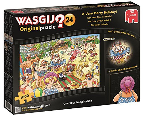Wasgij Original 24 - A Very Merry Holiday Jigsaw Puzzle (1000-Piece)